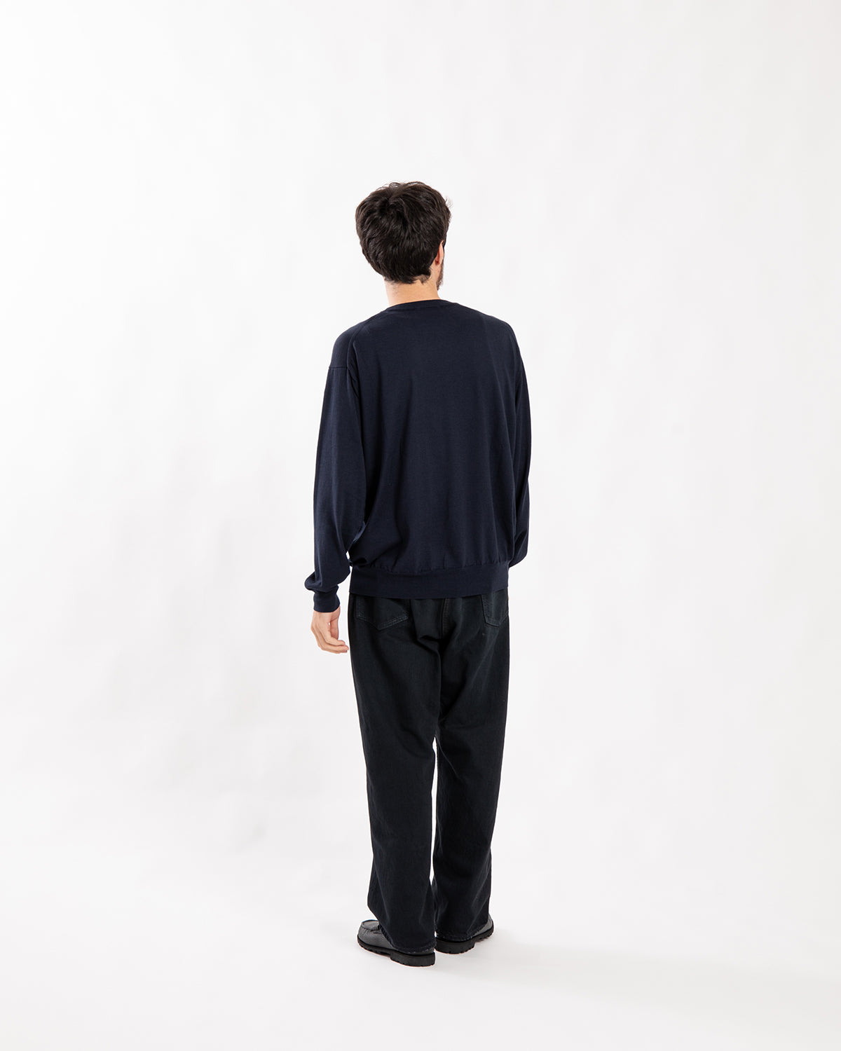 NO.22 WASHED WIDE DENIM PANTS