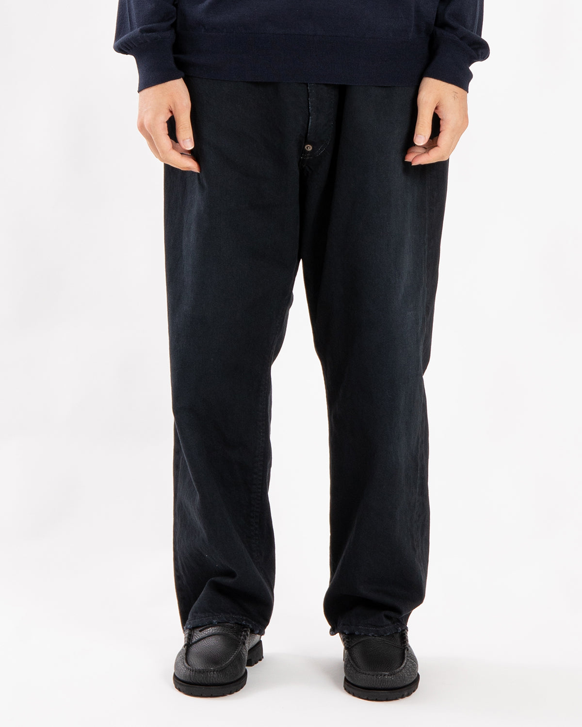 NO.22 WASHED WIDE DENIM PANTS
