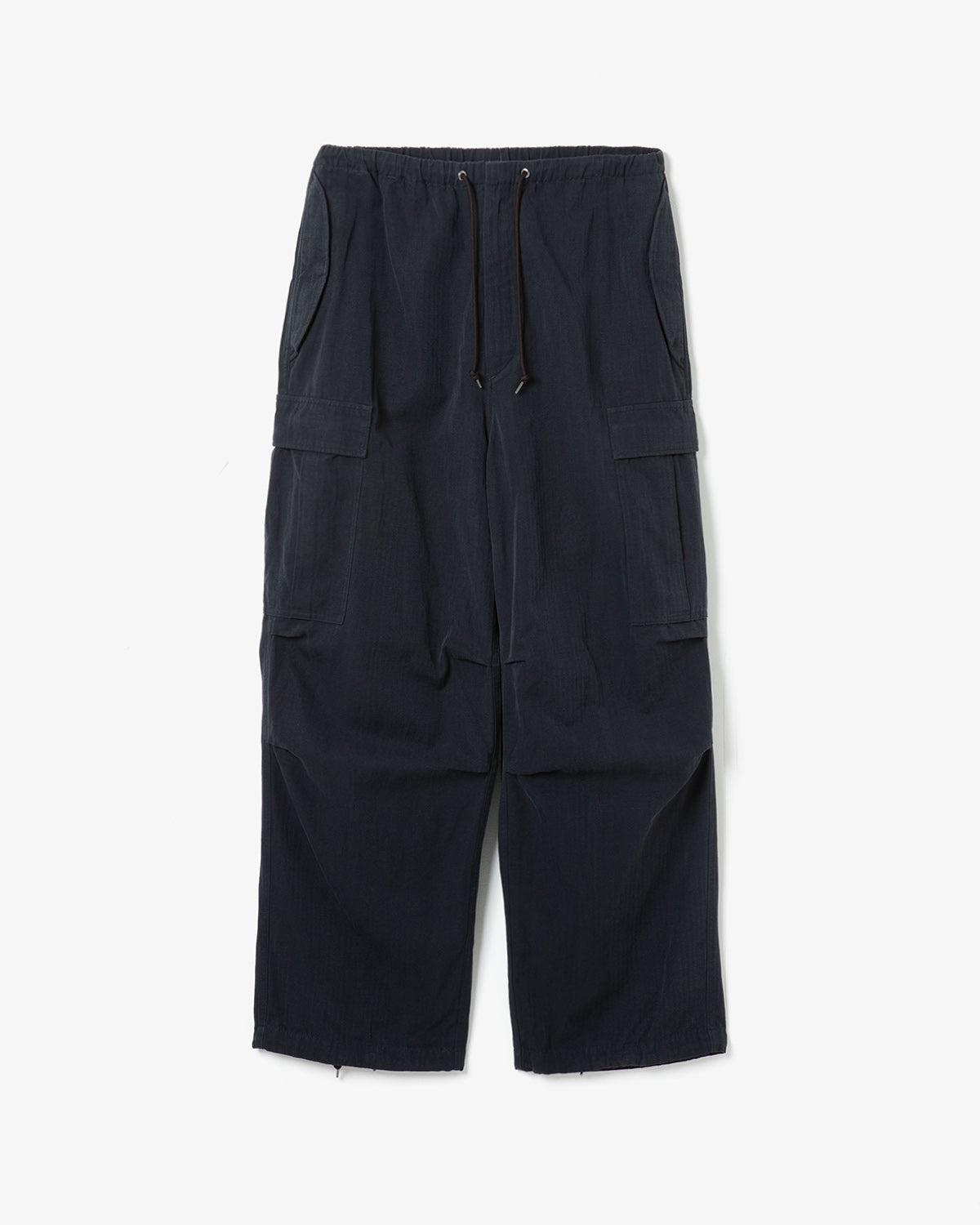 WASHED COTTON SILK LINEN HBT M-51 OVER PANTS