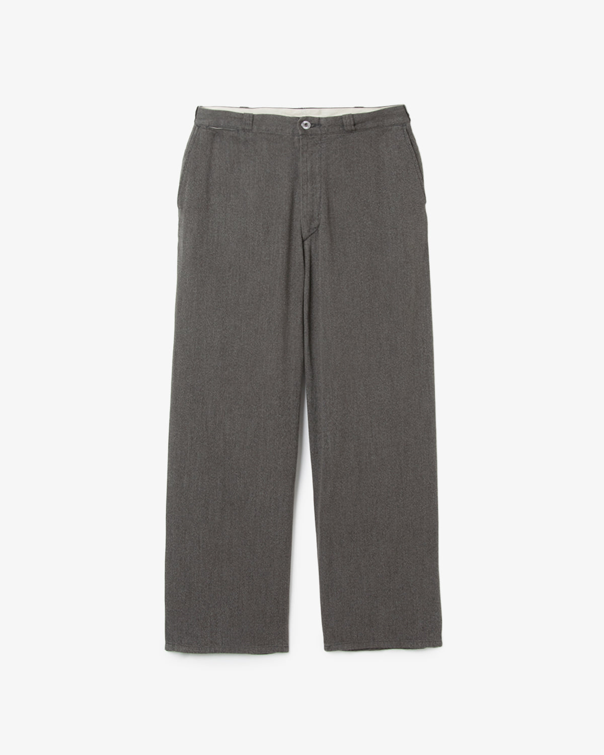 VINTAGE BLACK CHAMBRAY WORK PANTS