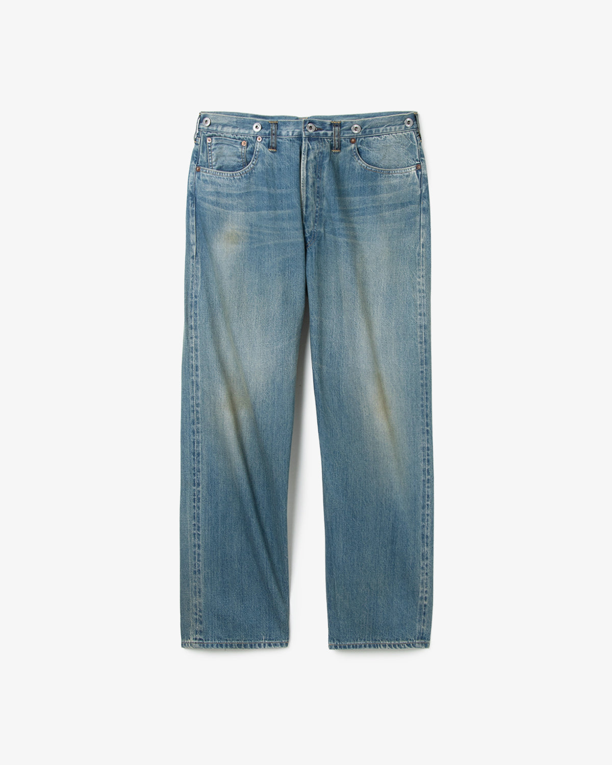 NO.22 WASHED WIDE DENIM PANTS