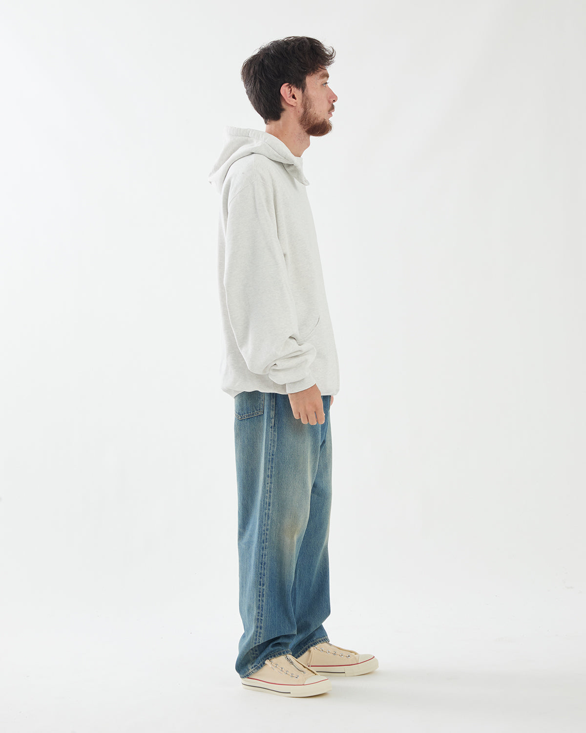 NO.22 WASHED WIDE DENIM PANTS