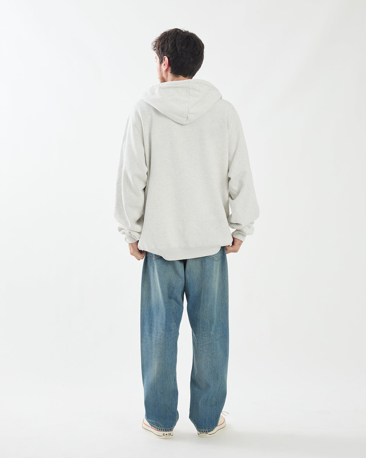 NO.22 WASHED WIDE DENIM PANTS