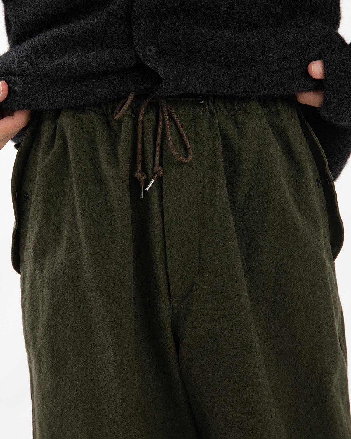 VINTAGE COTTON SILK OILED TENT CLOTH M-51 OVER PANTS