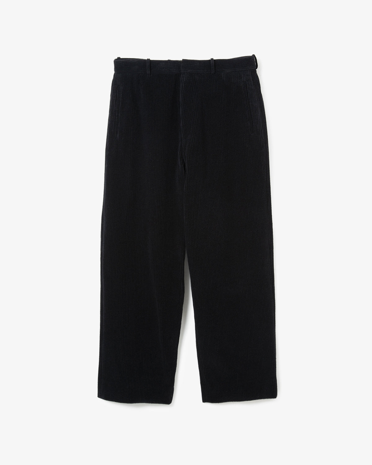 WOOL CORDUROY WIDE TROUSERS