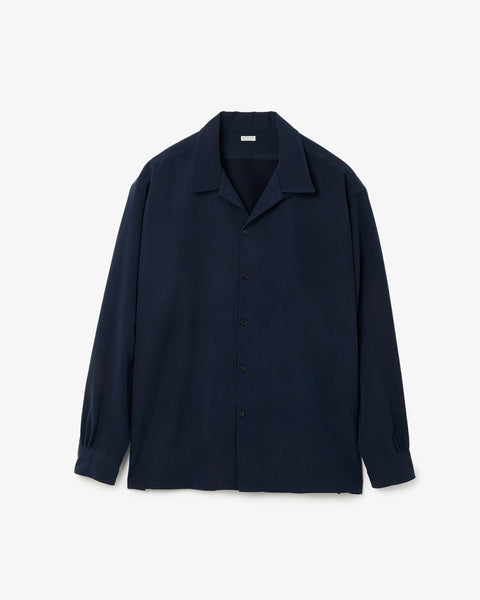 COTTON SILK PIQUE LOOP COLLAR SHIRTS – COVERCHORD