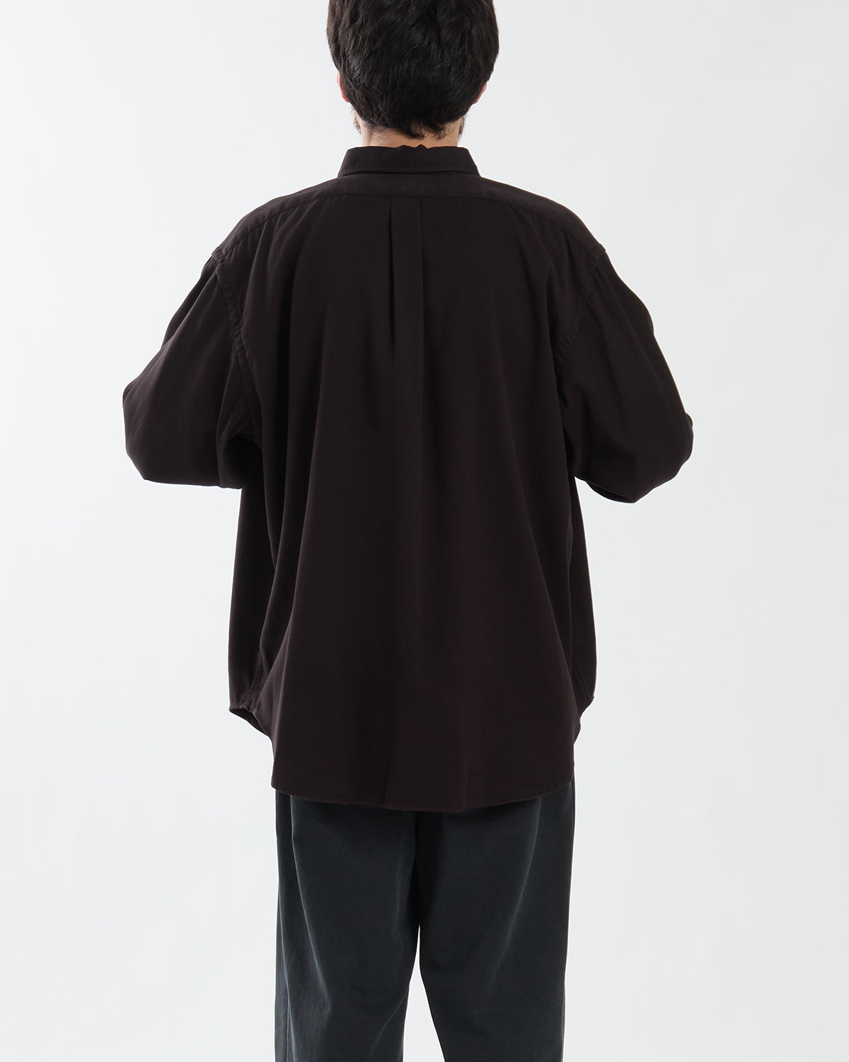 DOUBLE WEAVE TWILL REGULAR COLLAR SHIRTS