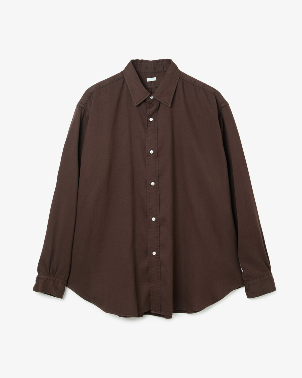 DOUBLE WEAVE TWILL REGULAR COLLAR SHIRTS