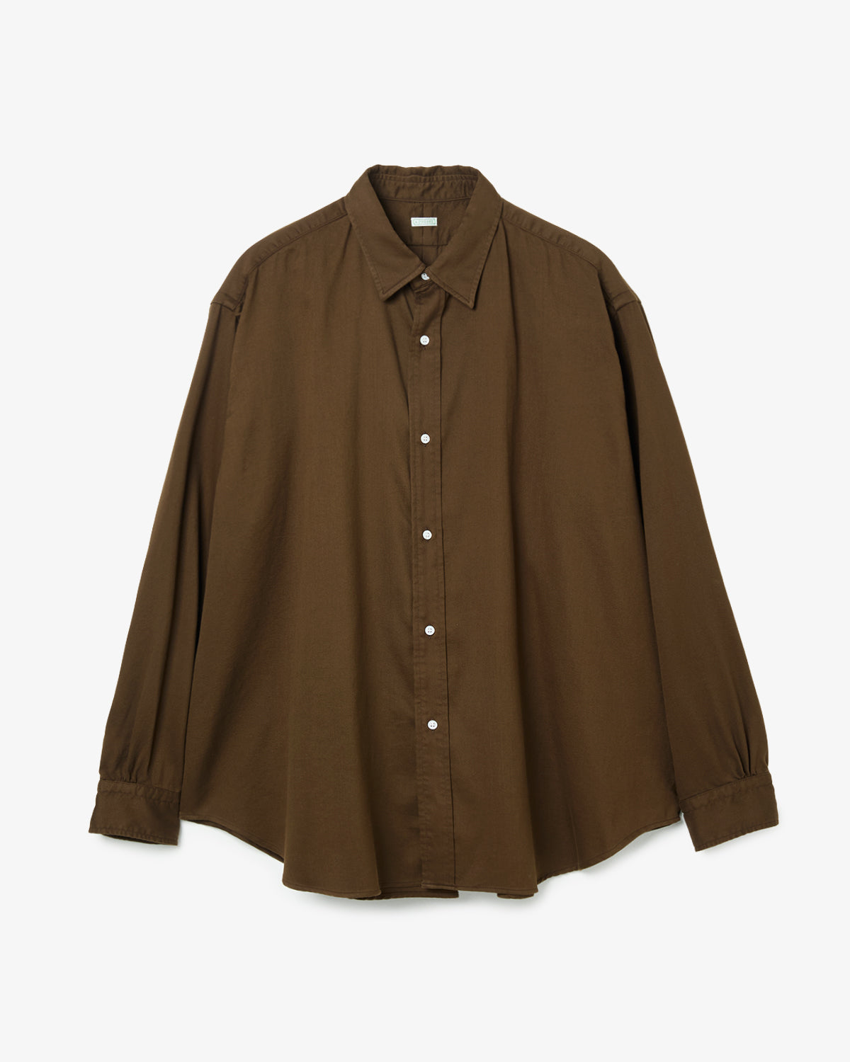 DOUBLE WEAVE TWILL REGULAR COLLAR SHIRTS
