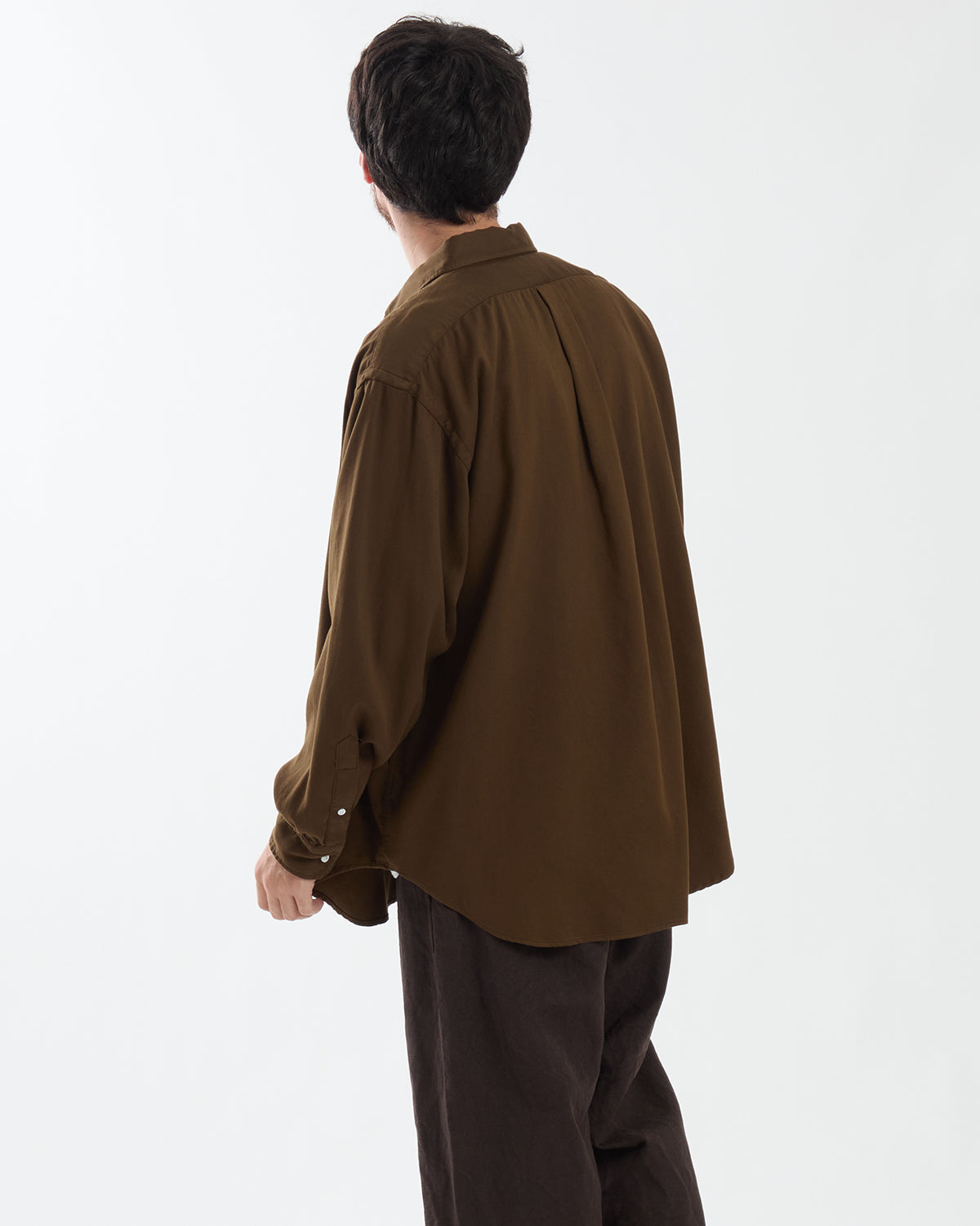 DOUBLE WEAVE TWILL REGULAR COLLAR SHIRTS