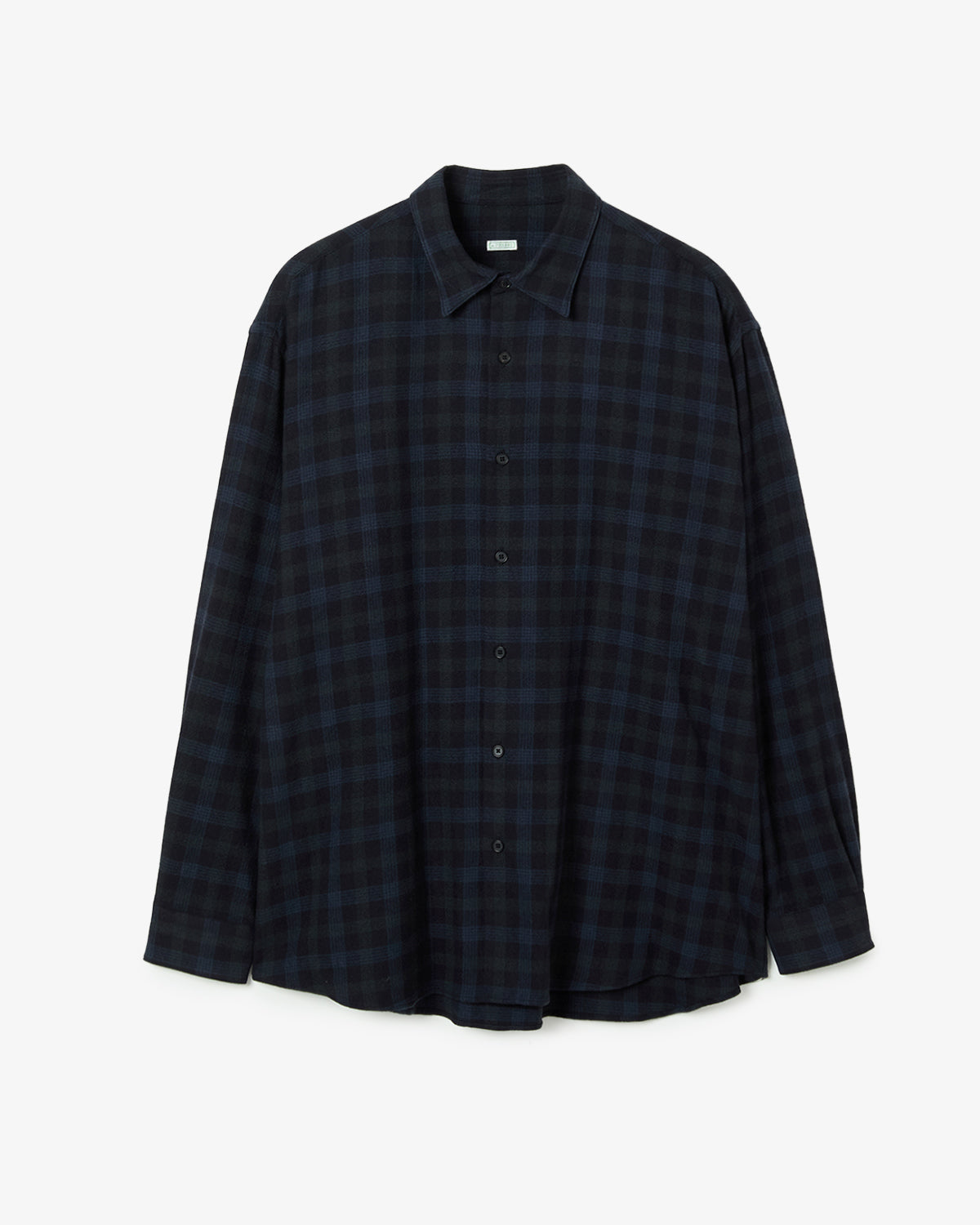 WOOL REGULAR COLLAR SHIRT