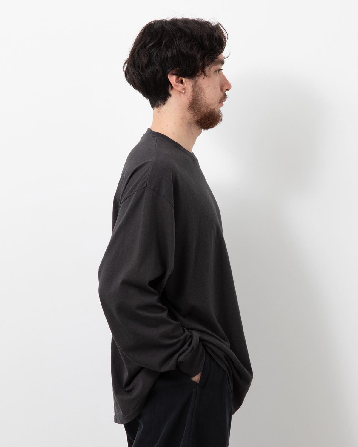 CASHMERE BLEND L/S T-SHIRT