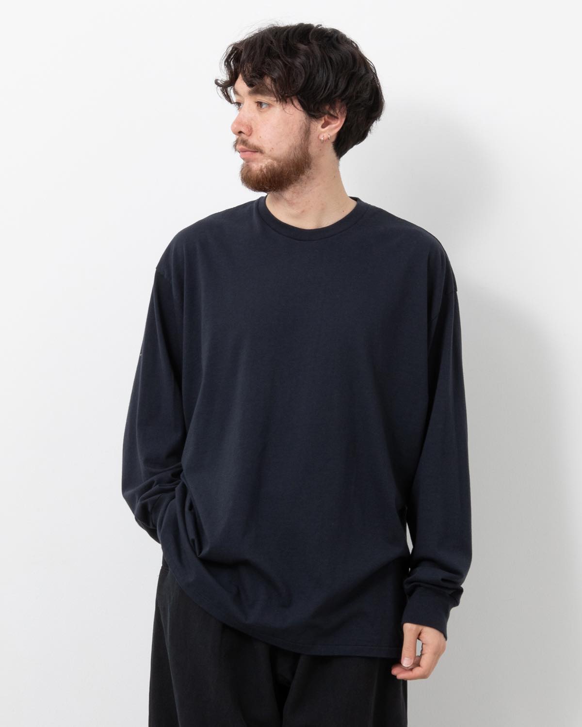 CASHMERE BLEND L/S T-SHIRT