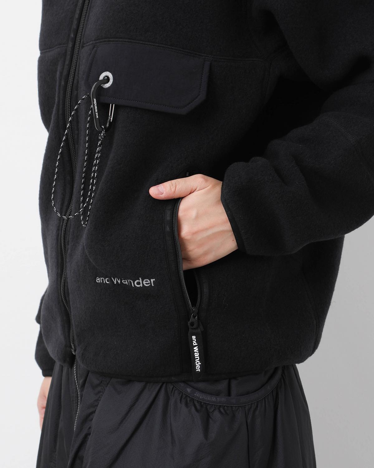 WOOL FLEECE CARDIGAN (WOMEN'S)