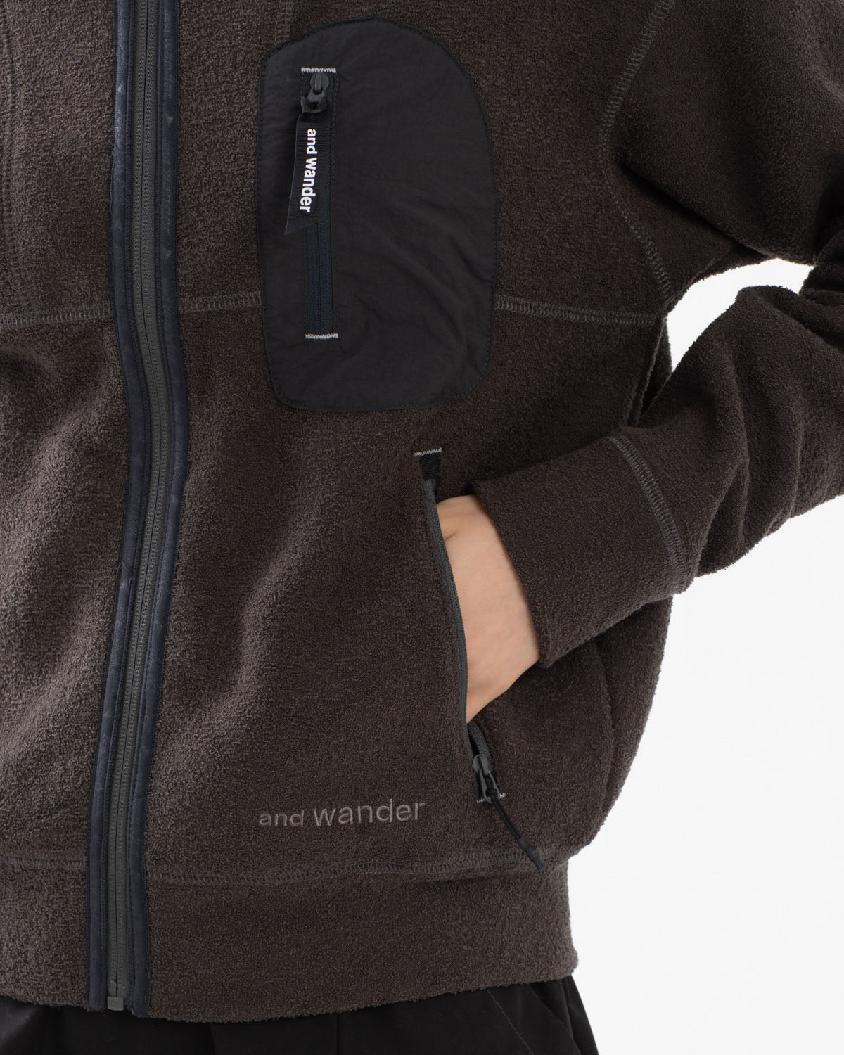PE WARM PILE STAND ZIP