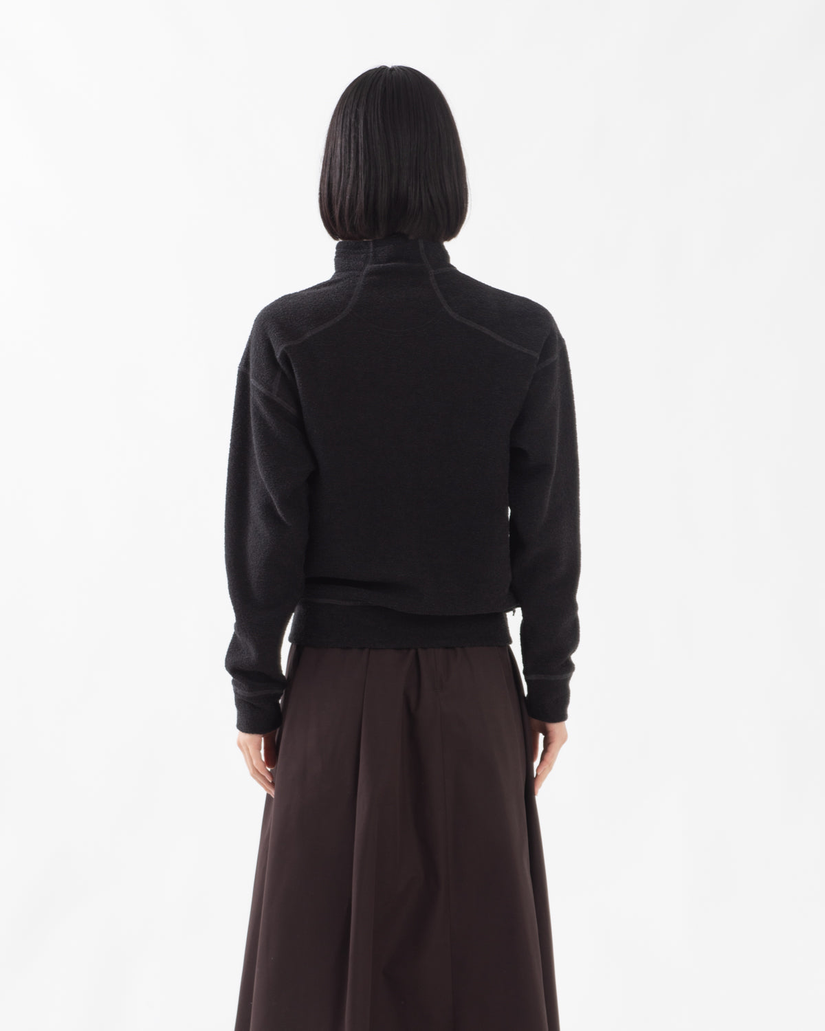 PE WARM PILE STAND ZIP