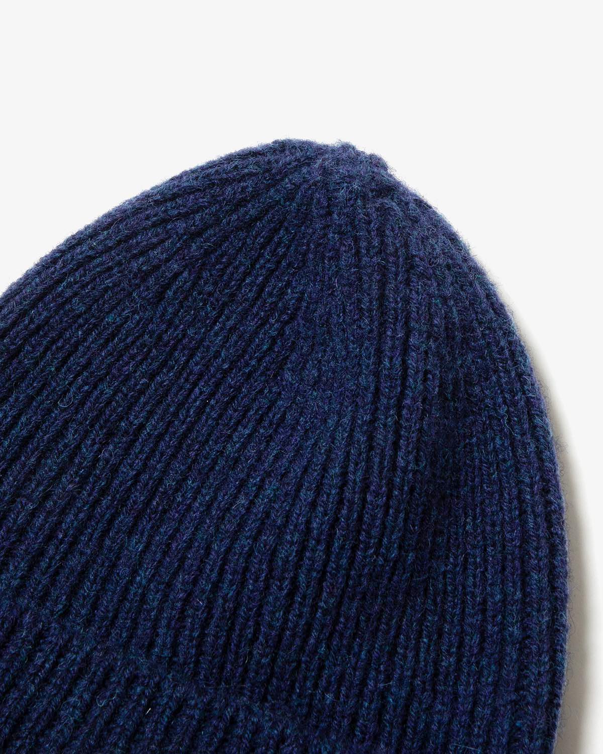 SHETLAND WOOL KNIT CAP