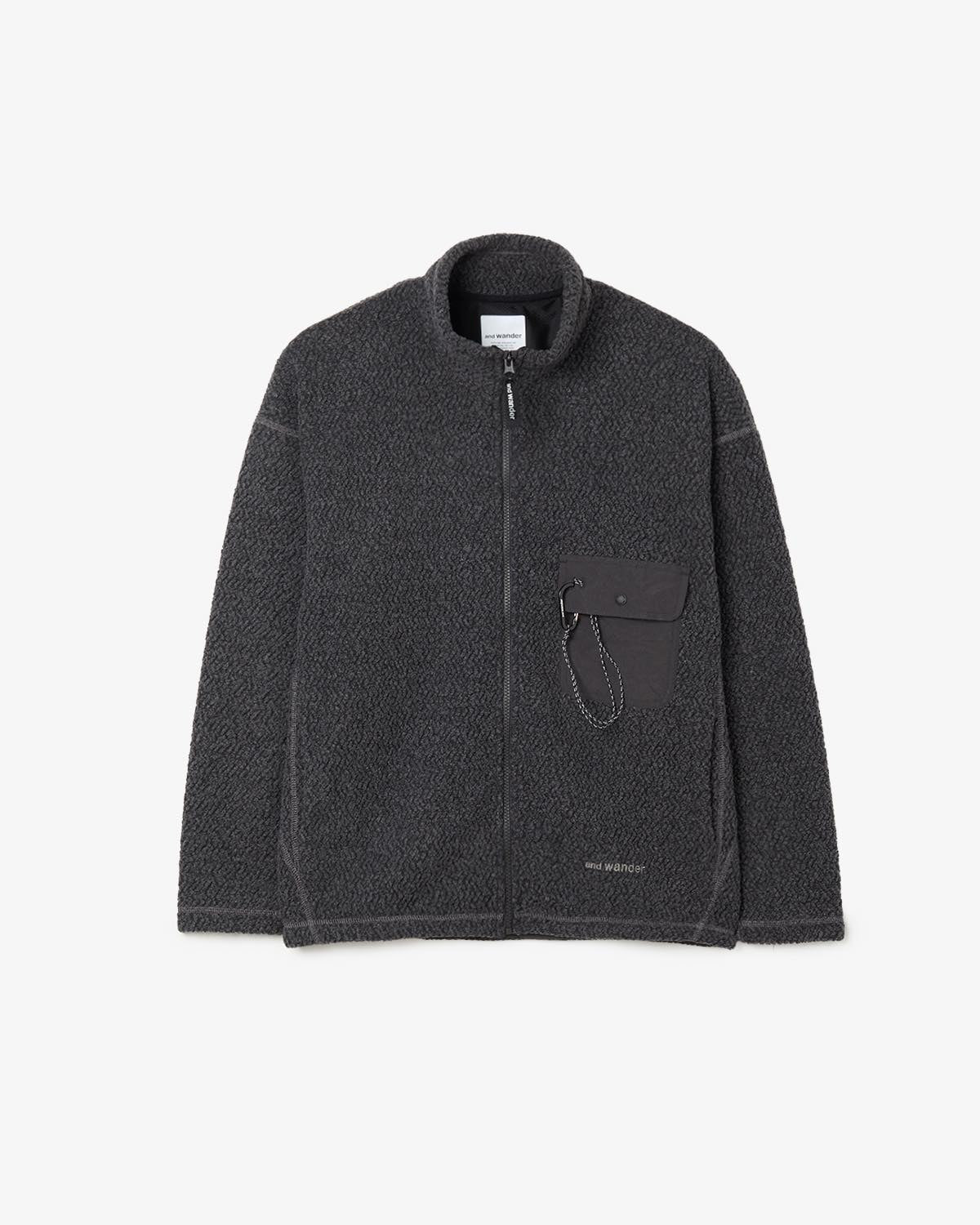 RE WOOL JQ STAND ZIP (WOMEN'S)