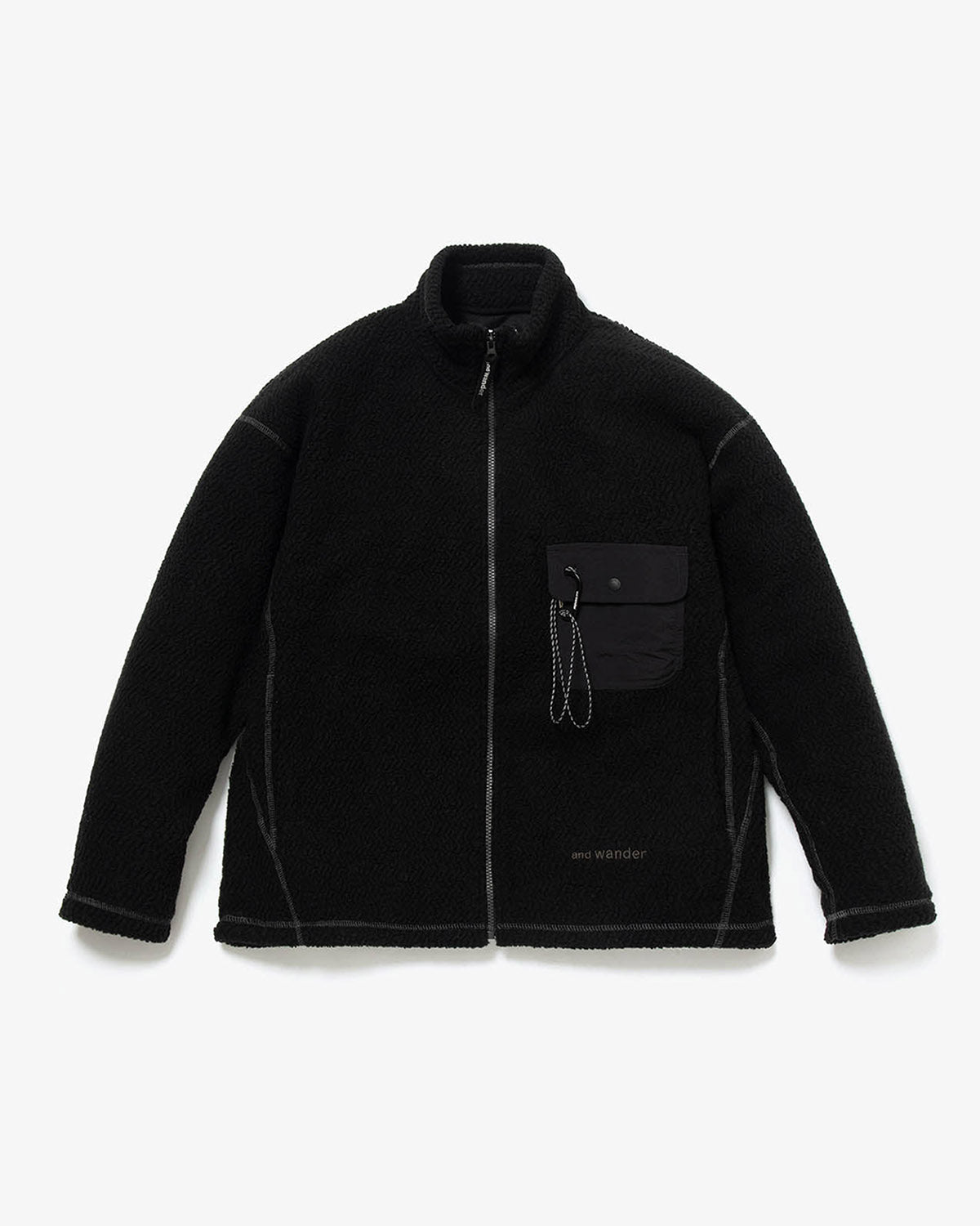 RE WOOL JQ STAND ZIP (WOMEN'S)