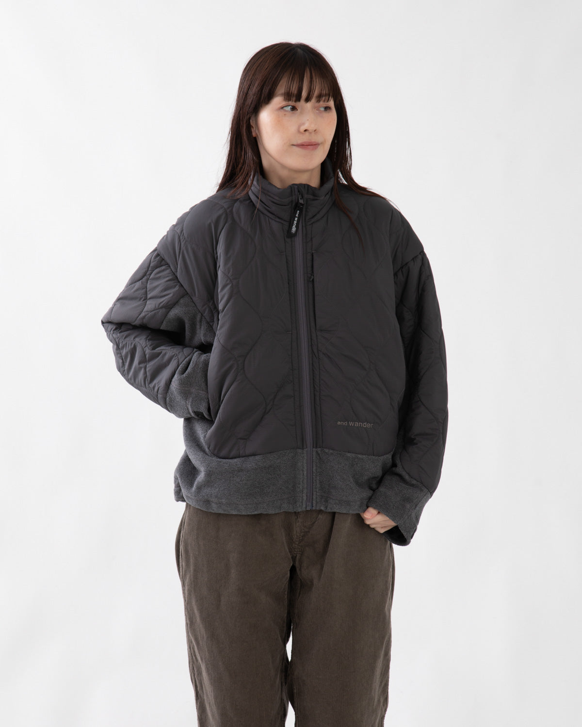 QUILTING FLEECE JACKET (WOMEN'S)