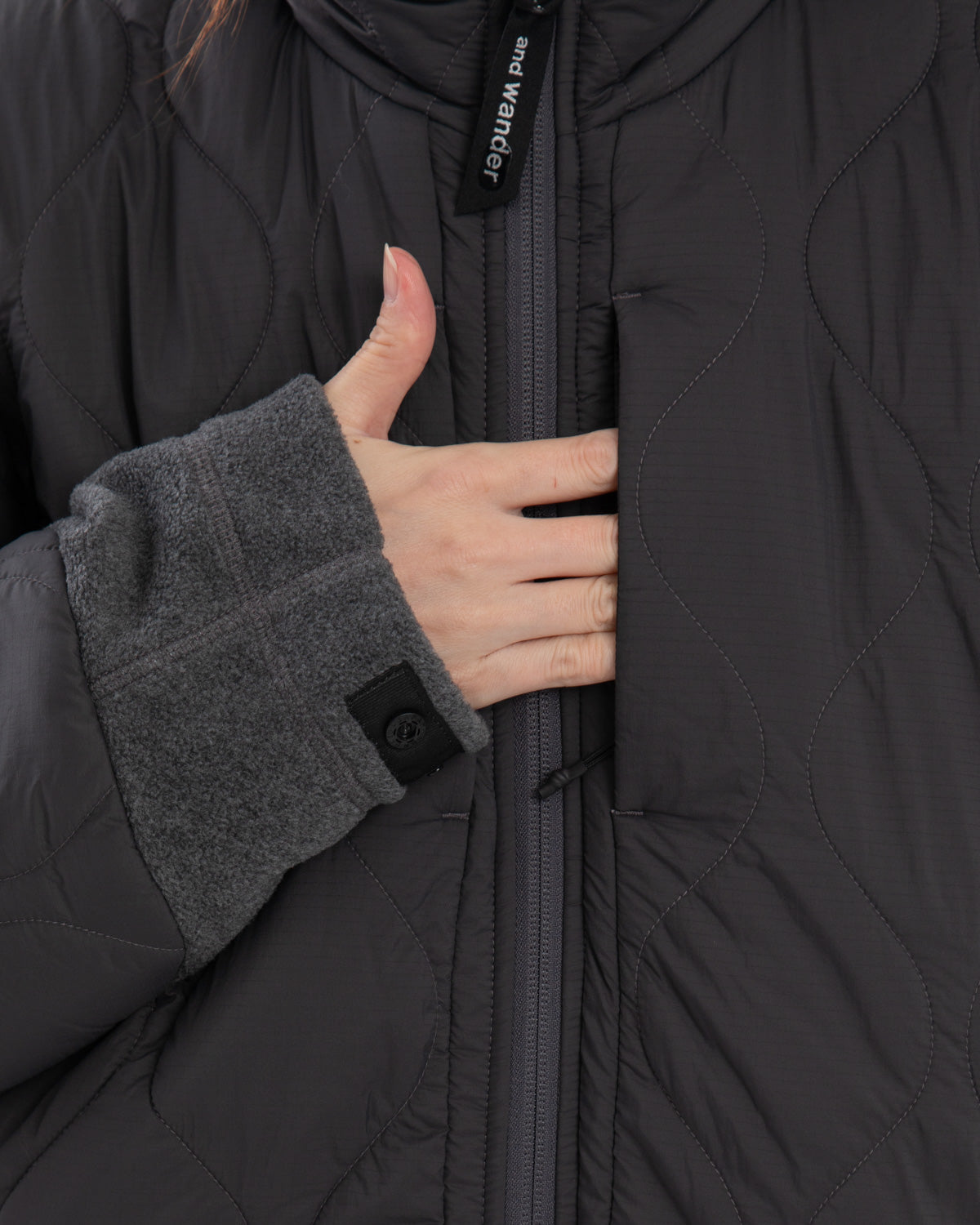 QUILTING FLEECE JACKET (WOMEN'S)