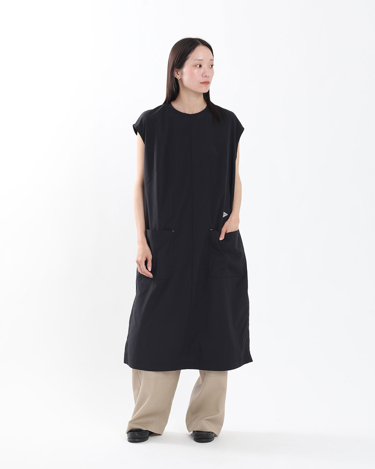 UV CUT STRETCH SS DRESS (W)
