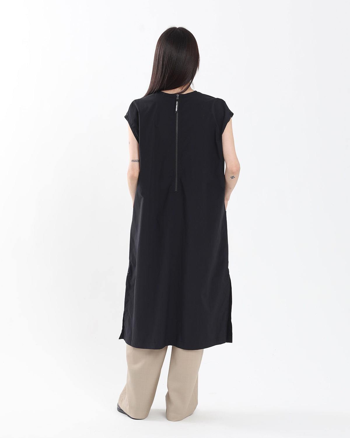 UV CUT STRETCH SS DRESS (W)