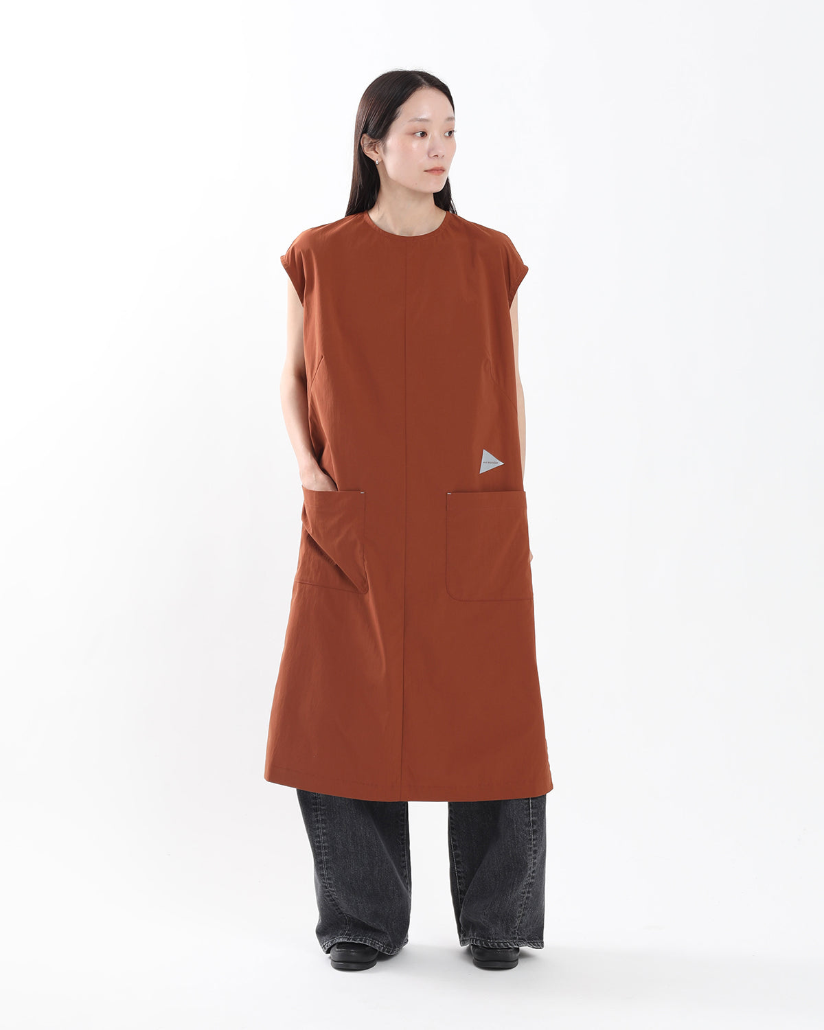 UV CUT STRETCH SS DRESS (W)