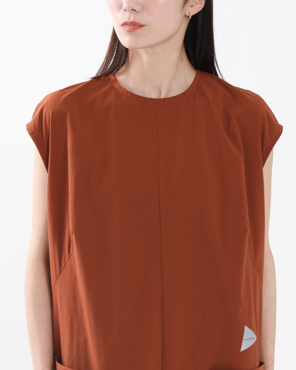 UV CUT STRETCH SS DRESS (W)