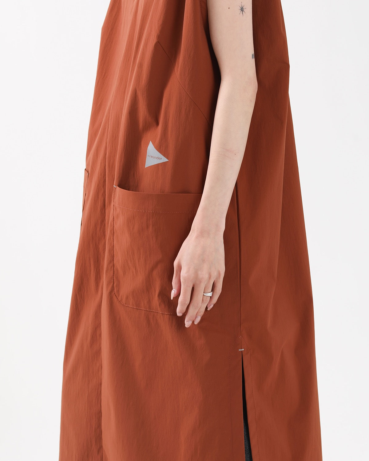 UV CUT STRETCH SS DRESS (W)