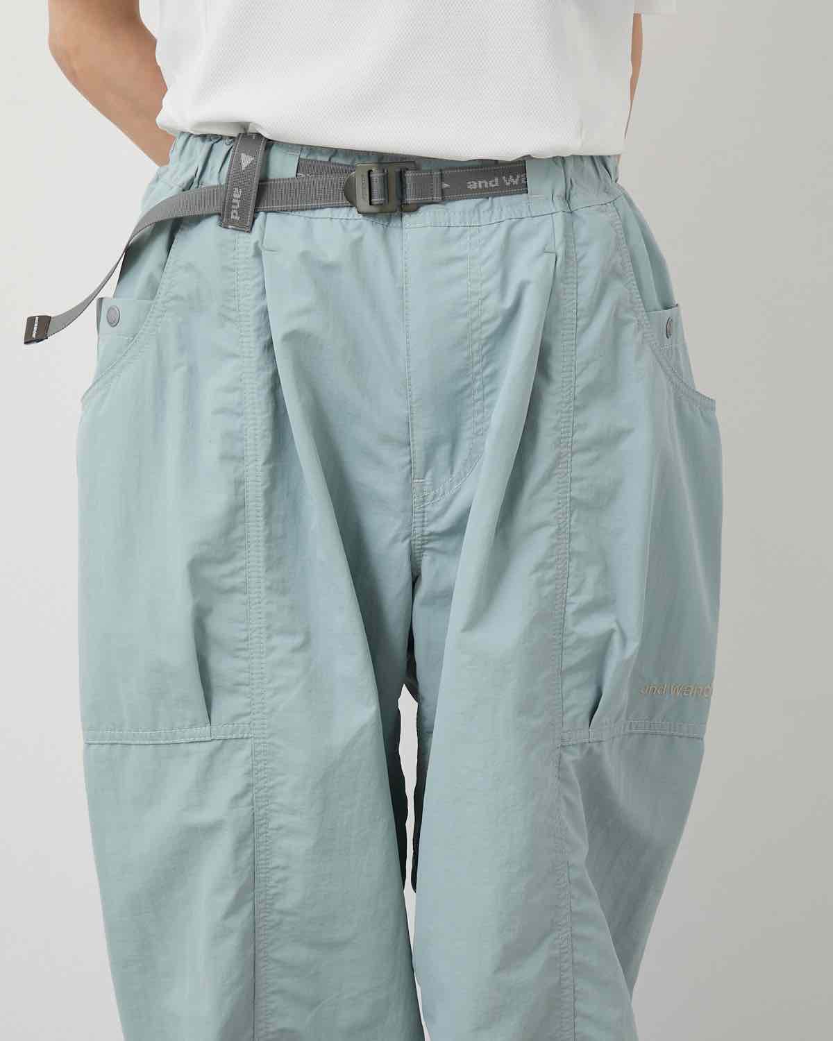 CRINKLED NYLON PANTS (WOMEN'S)