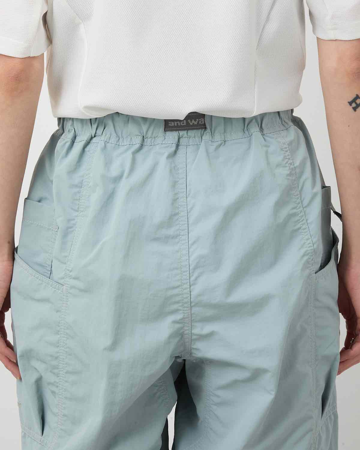 CRINKLED NYLON PANTS (WOMEN'S)