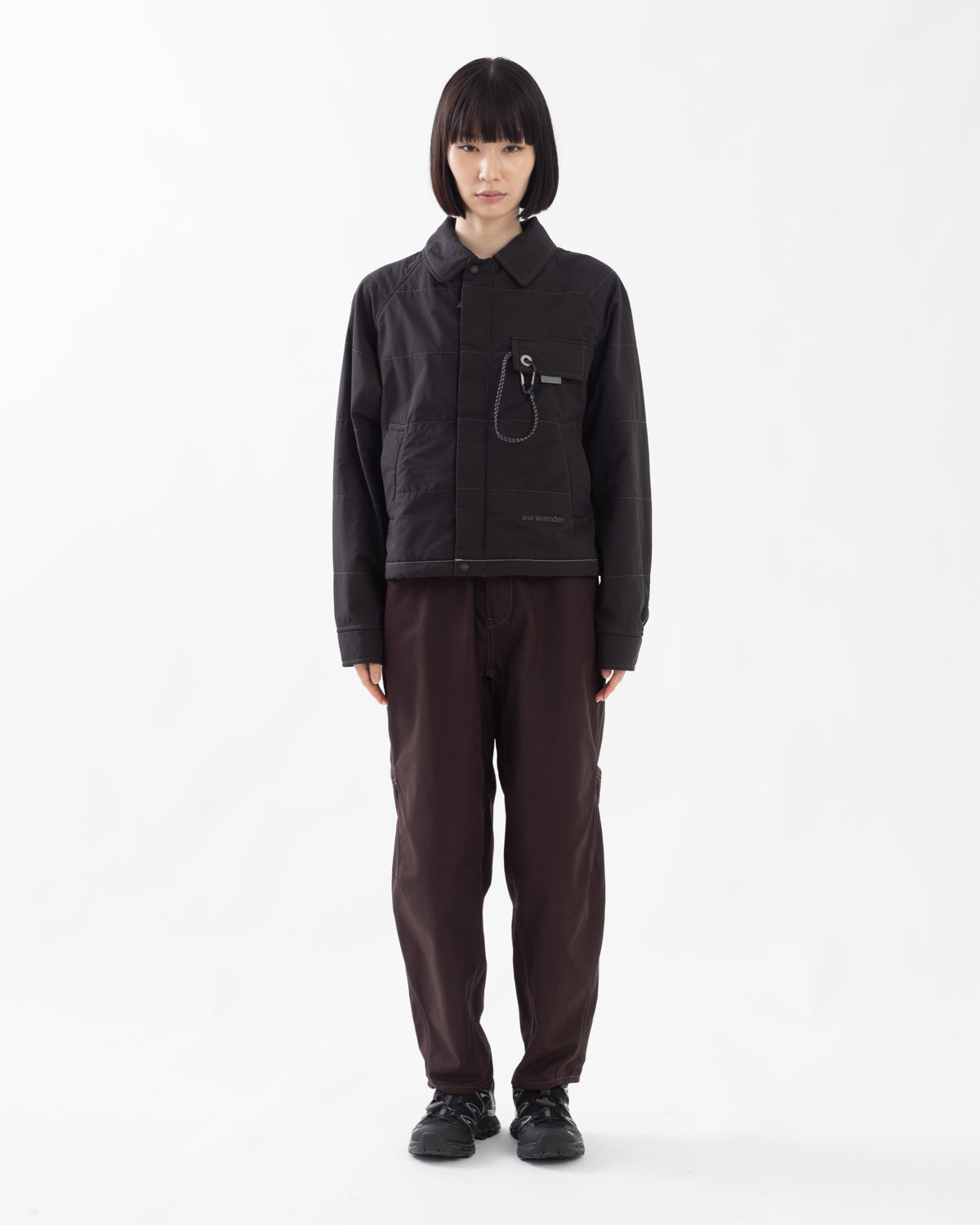 HIGH COUNT CLOTH WIDE PANTS