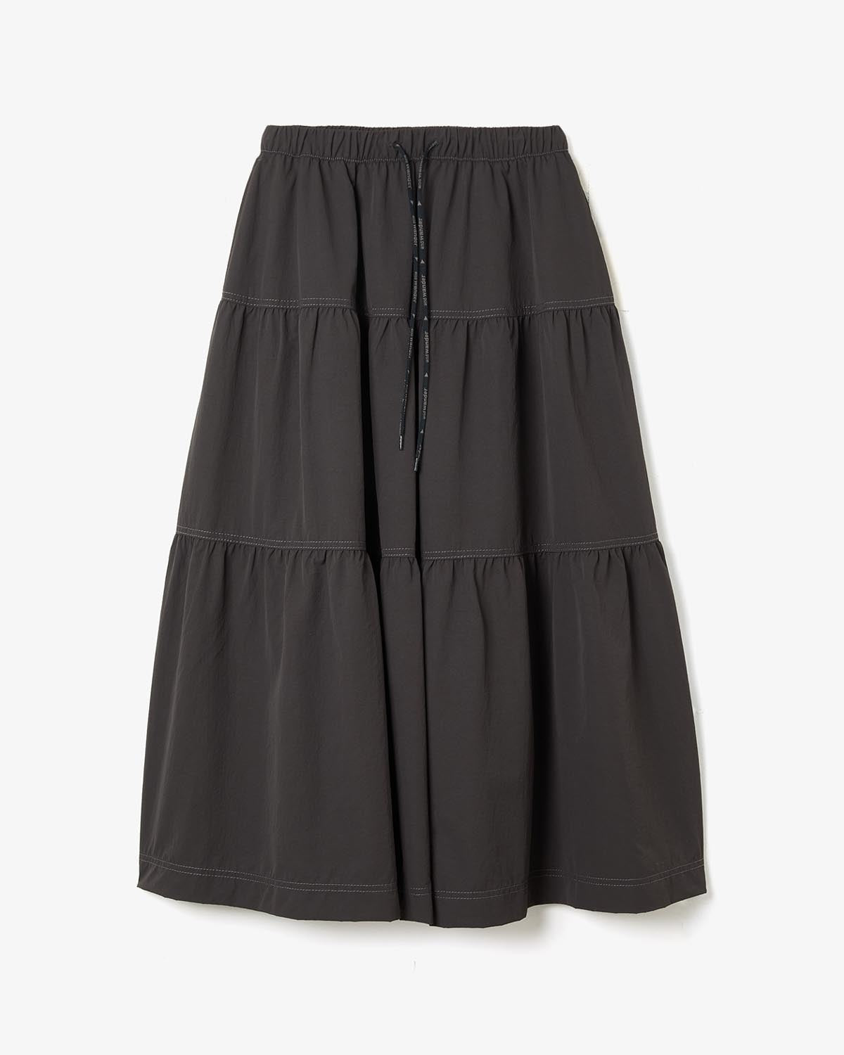 CRINKLED NYLON SKIRT 2 (W)