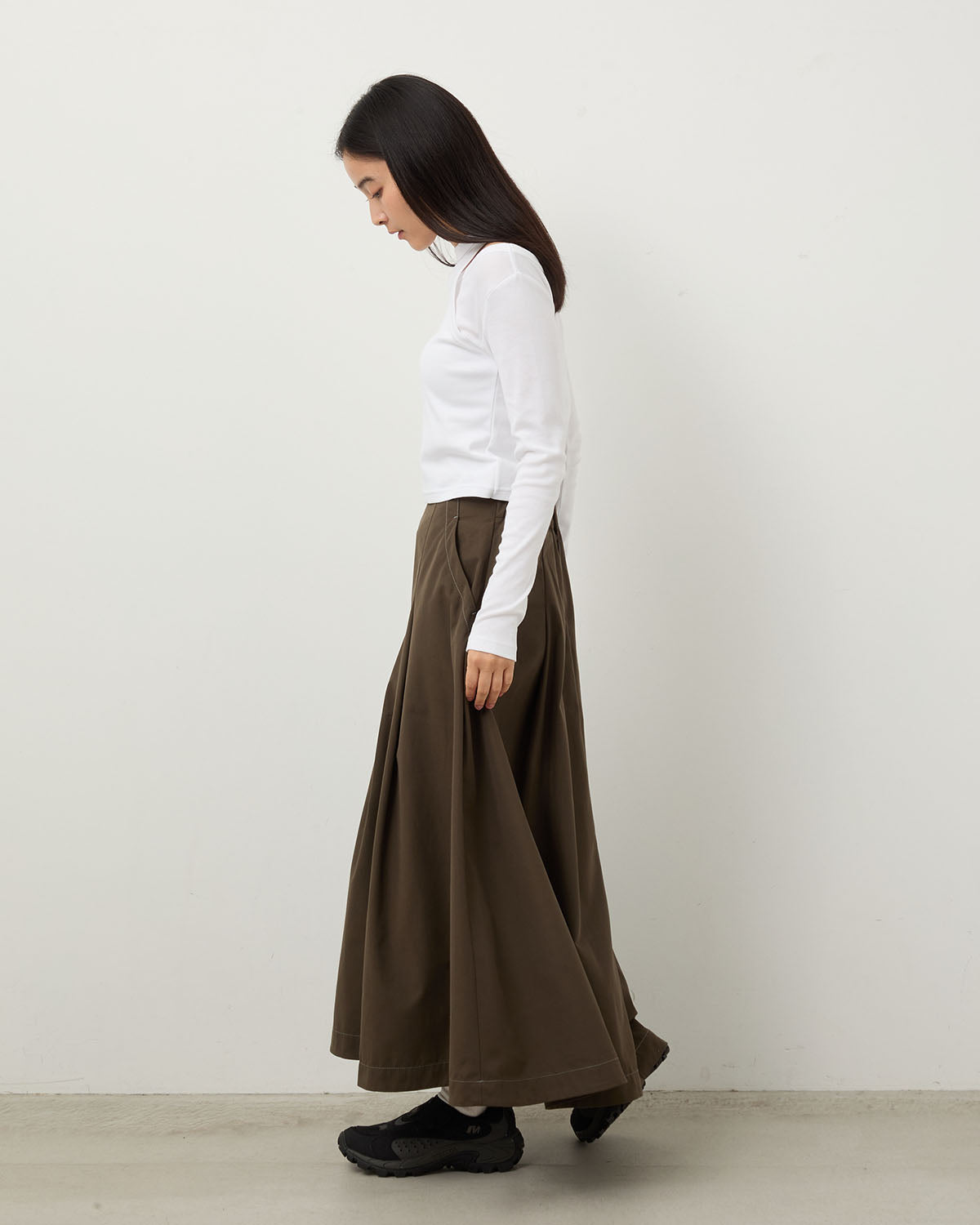 HIGH COUNT CLOTH SKIRT (W)