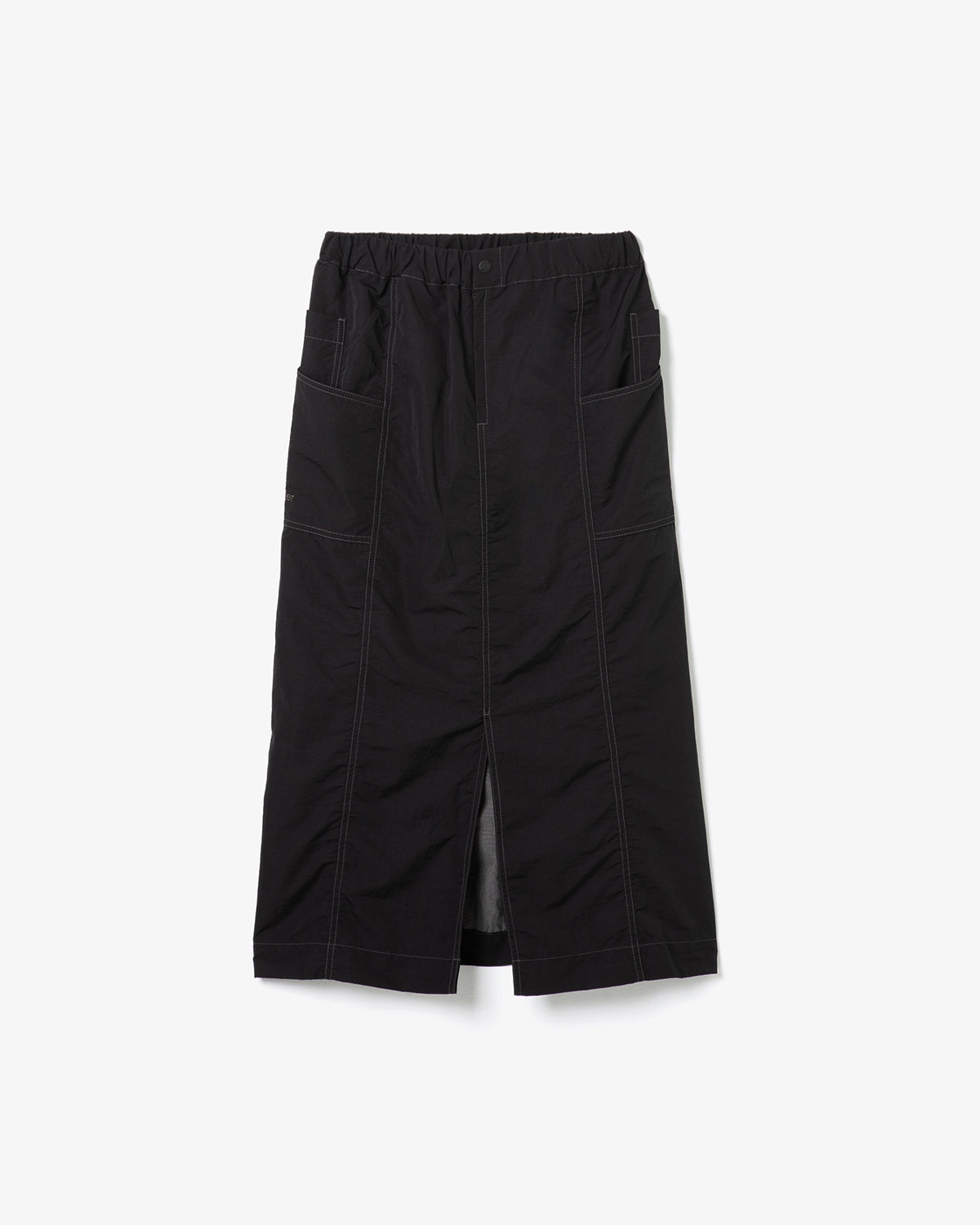 CRINKLED NYLON SKIRT (W)