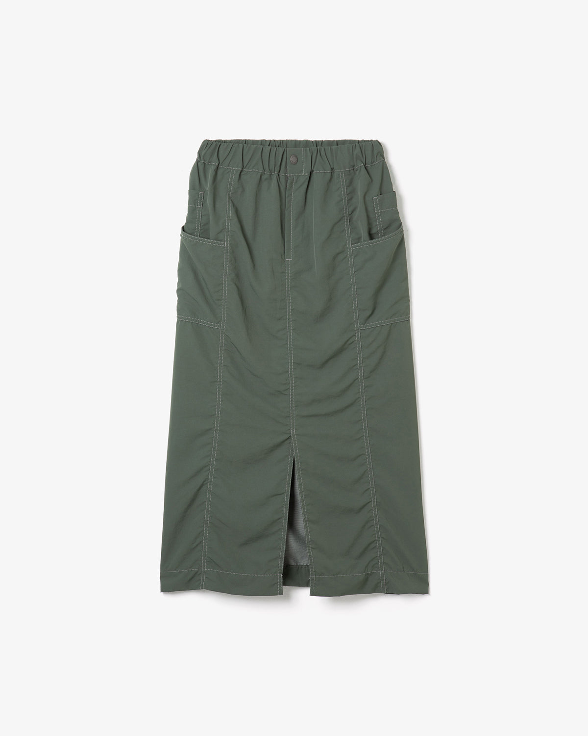 CRINKLED NYLON SKIRT (W)