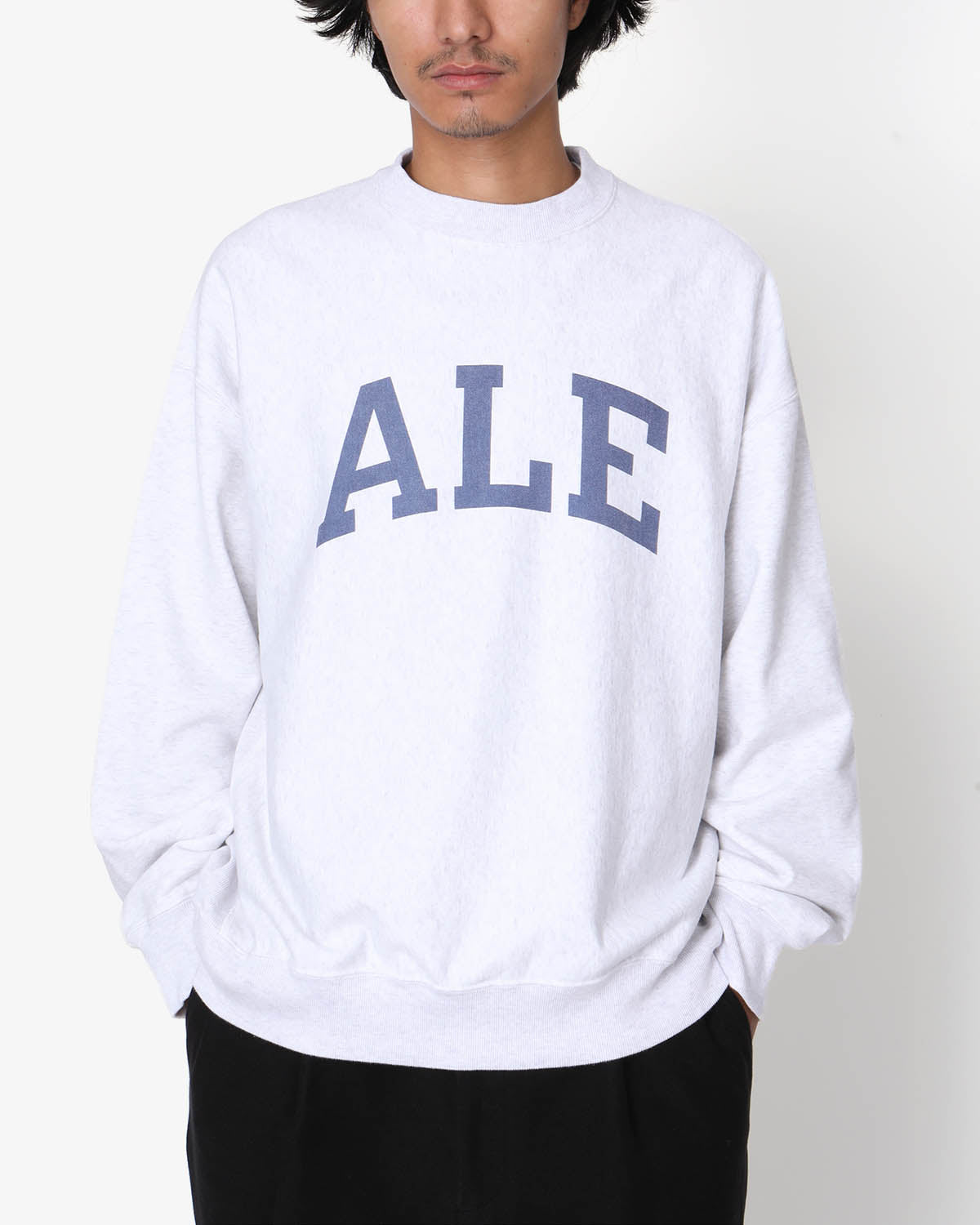 PRINT SWEAT CREW-NECK P/O BIG – COVERCHORD