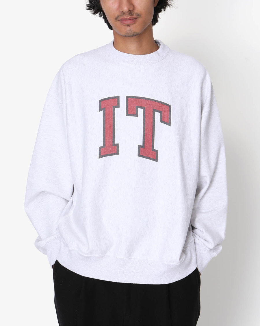 PRINT SWEAT CREW-NECK P/O BIG – COVERCHORD