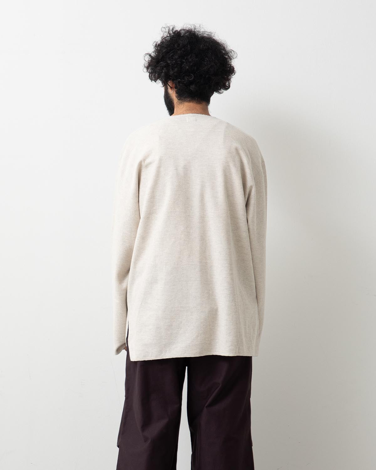 ROUGH&SMOOTH THERMAL OVER NECK L/S