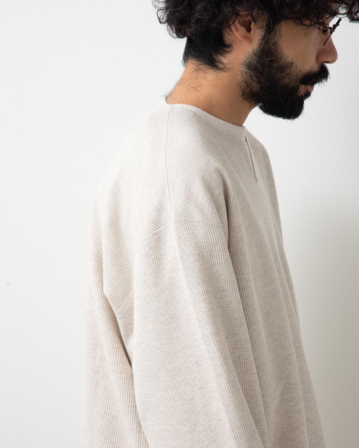 ROUGH&SMOOTH THERMAL OVER NECK L/S