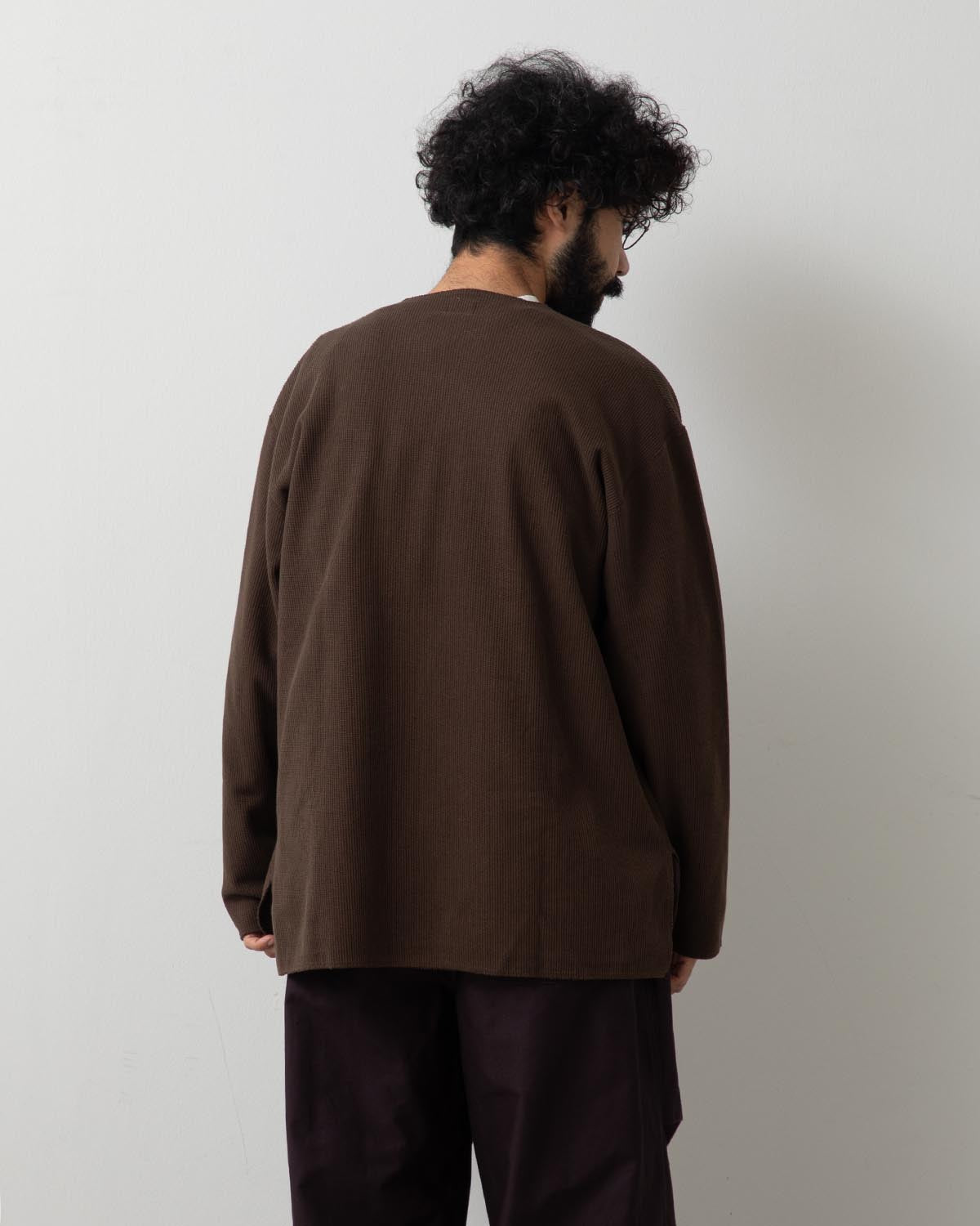 ROUGH&SMOOTH THERMAL OVER NECK L/S