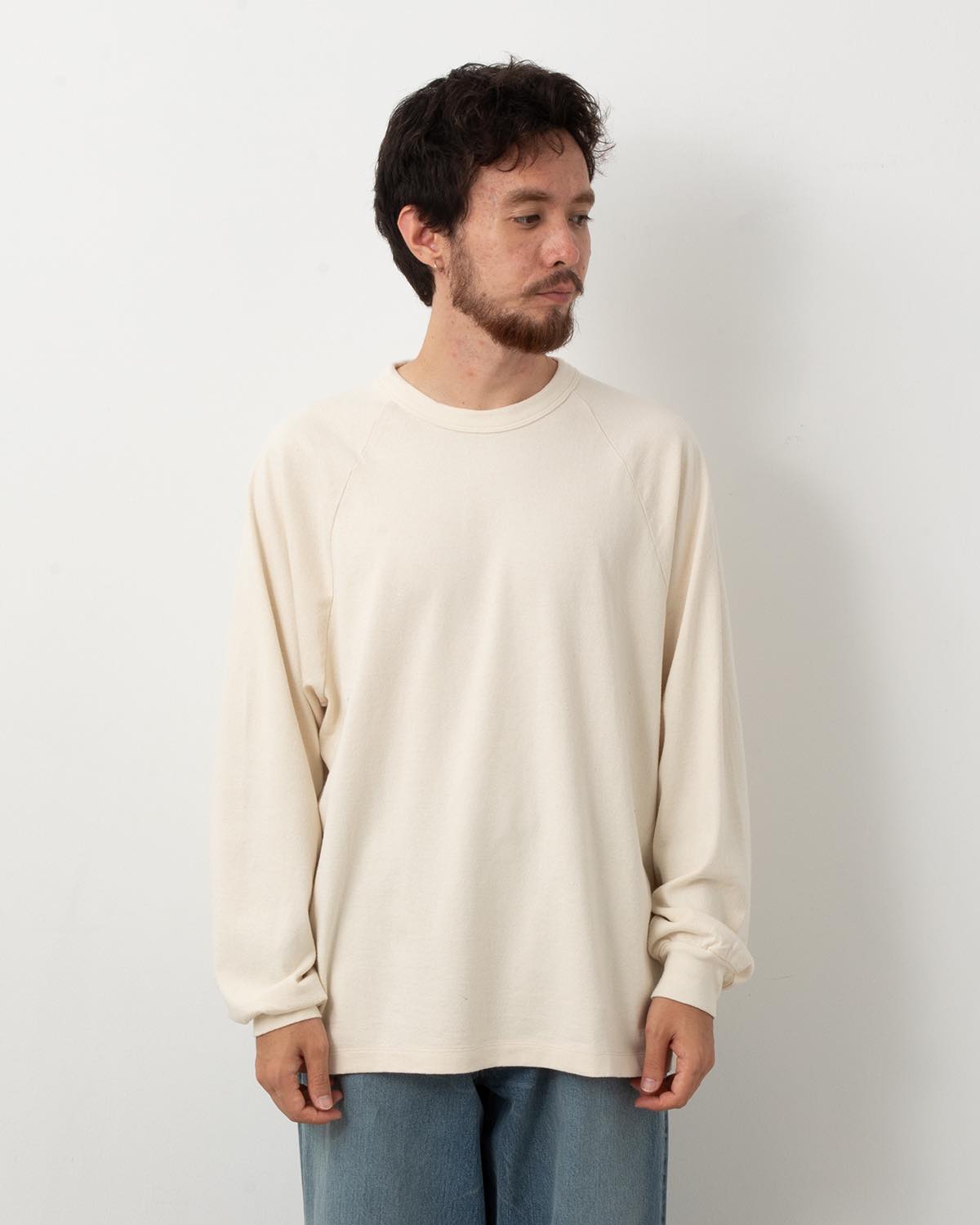 CO/SILK NEP RAGLAN TEE