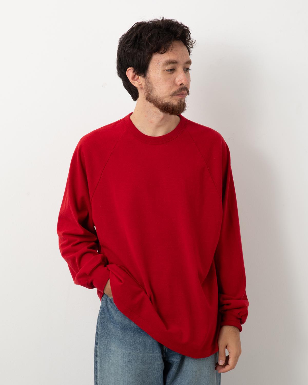 CO/SILK NEP RAGLAN TEE