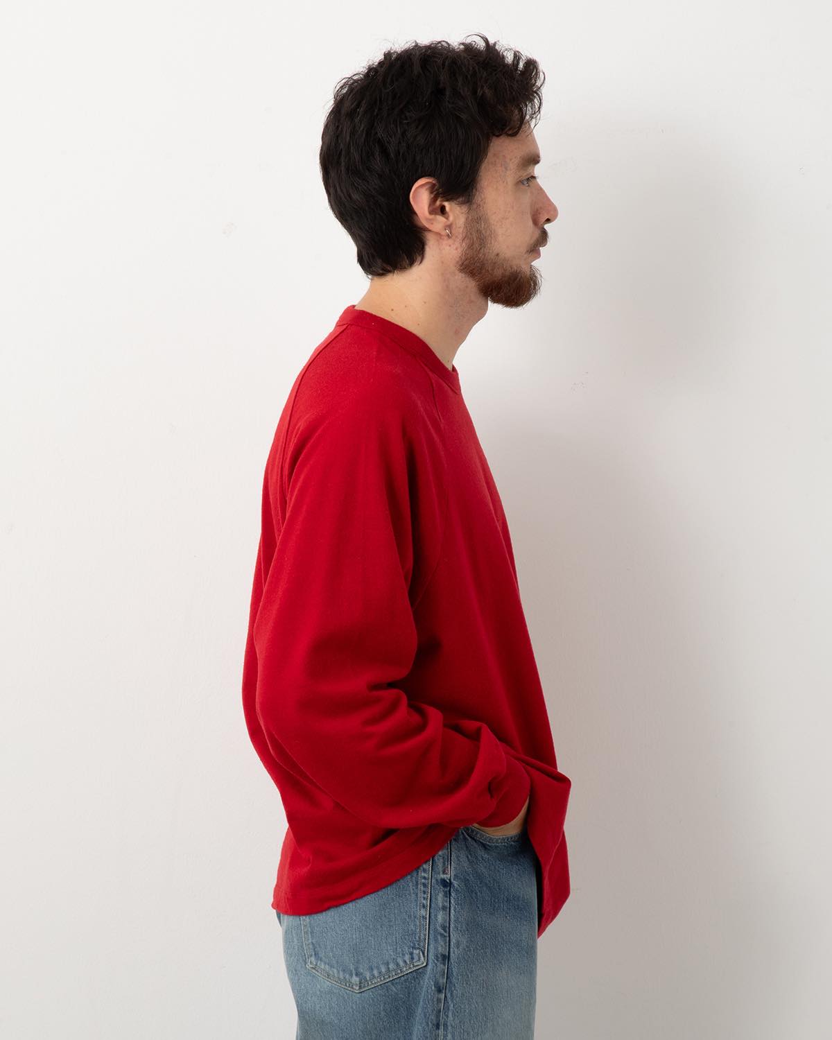 CO/SILK NEP RAGLAN TEE