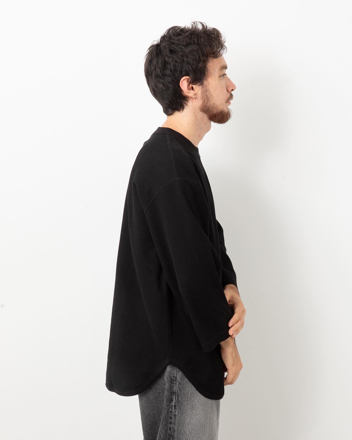 ROUGH&SMOOTH THERMAL BASEBALL TEE