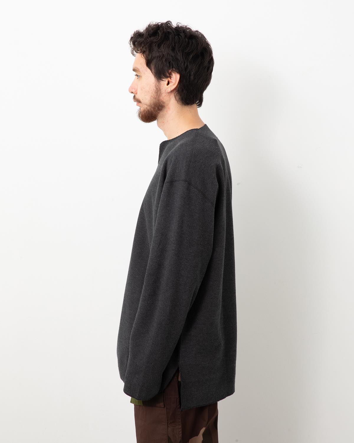 ROUGH&SMOOTH THERMAL OVER-NECK L/S