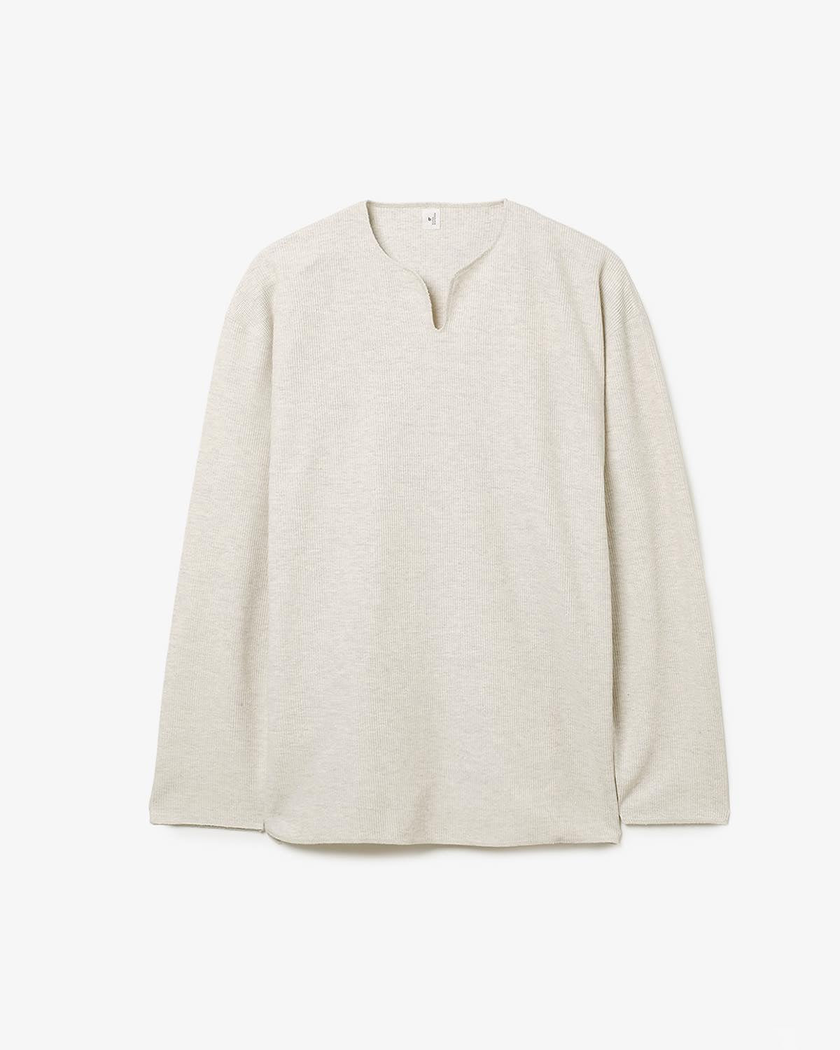 ROUGH&SMOOTH THERMAL OVER-NECK L/S