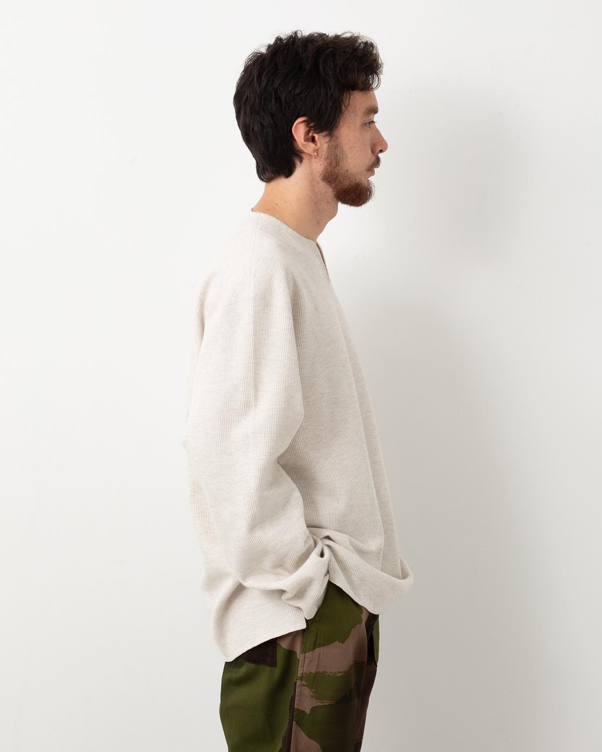 ROUGH&SMOOTH THERMAL OVER-NECK L/S