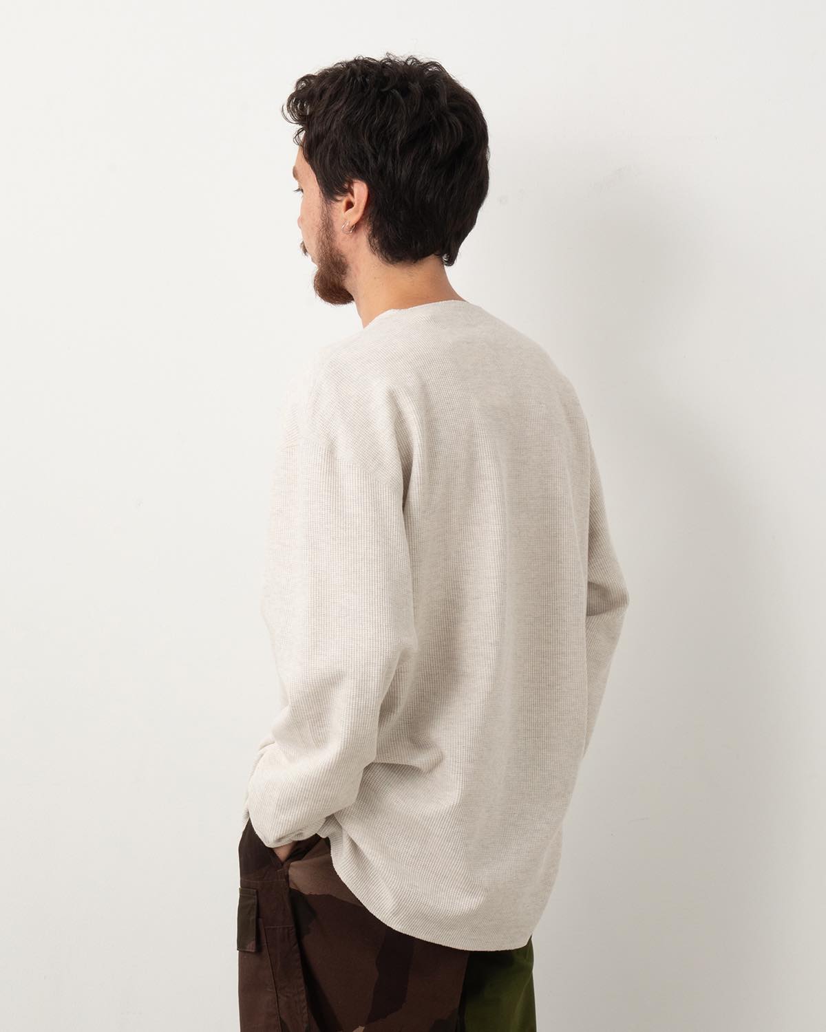 ROUGH&SMOOTH THERMAL OVER-NECK L/S